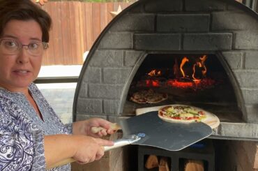 How To Put Authentic Italian Pizza In Wood Fired Oven