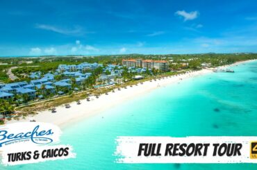 Beaches Turks & Caicos | Full Resort Walkthrough Tour & Review 4K | All Public Spaces! | 2021