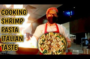 COOKING SHRIMP PASTA ITALIAN TASTE|RoNeLTV