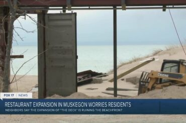 Some residents in Muskegon ‘concerned’ about expansion of popular restaurant on the beach