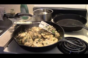Gail Cooks Chicken Piccata (Italian)
