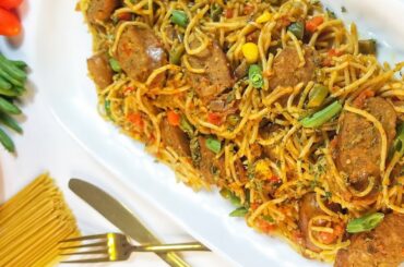 How to make Spaghetti with Italian sausages| Pasta recipes #shorts #shortsfired #youtubeshorts