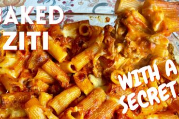 The BEST Baked ZITI - Easy Recipe (Pasta al forno) - Italian American Cuisine!