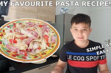 BETTER THAN ITALIAN PASTA. THIS IS MY FAVORITE PASTA RECIPE