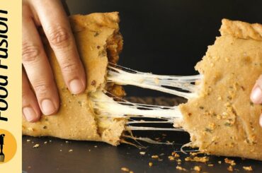 Whole Wheat Pizza Calzone Recipe By Food Fusion (Healthy Ramzan Special)