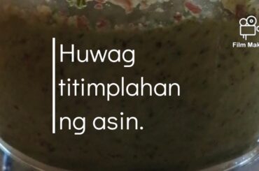 Linguine pesto with mussels (tahong)/Chef'sfudhubvideos