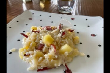 Risotto Valtellinese. ASMR cooking Italian food. No talking
