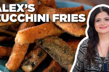 Alex Guarnaschelli's Zucchini Fries | Alex's Day Off | Food Network