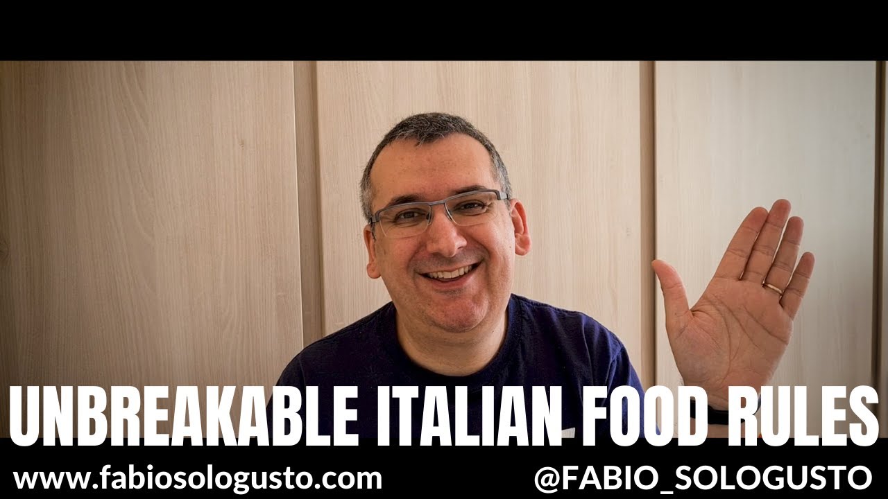 Unbreakable italian food rules Unbreakable italian food rules