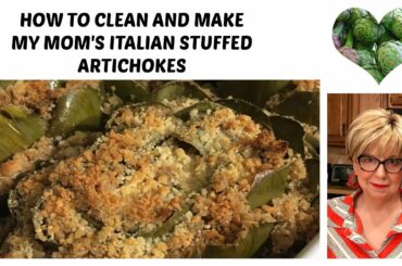My Mother and Grandmother's ITALIAN STUFFED ARTICHOKE recipe passed down to me. Easy and so good!