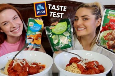 Trying Vegan Items from ALDI! Mukbang and Taste Test