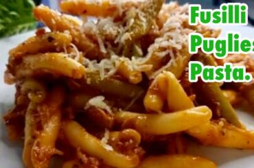 Fusilli Pugliesi Pasta With Tometo Sauce And Tuna.|| Italian Fusilli Pasta Recipe By Jimi’s Kitchen.