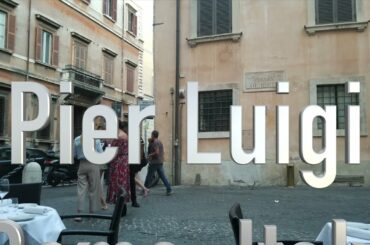 Rome Italy Pier Luigi Luxury Restaurant