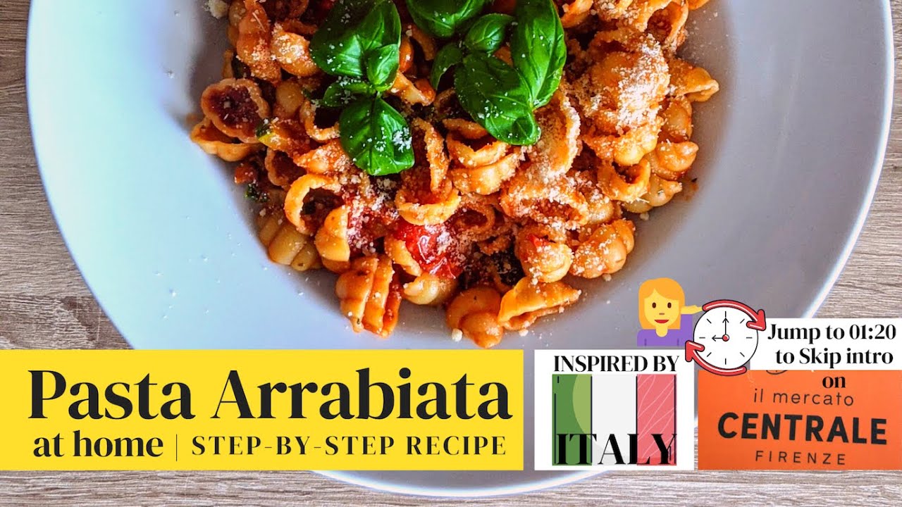 Best Italian Pasta Arrabiata Recipe | Inspired by Mercato Centrale Italy | How to make Pasta at home Best Italian Pasta Arrabiata Recipe | Inspired by Mercato Centrale Italy | How to make Pasta at home