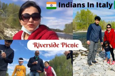 Riverside Picnic Plan Successful @indianheartineurope / Italy River / Indian Vlogger In Italy