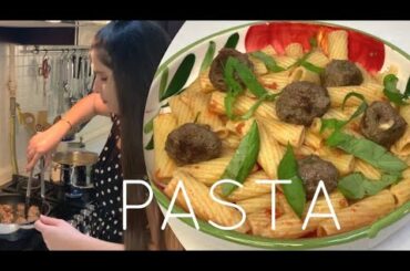 Italian Pasta Recipe With  Meatballs | Pasta Recipes | For Pasta Lovers |