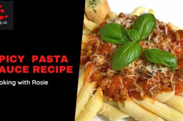 Spicy Pasta Sauce | Italian Style Pasta Sauce recipe | Tomato pasta sauce