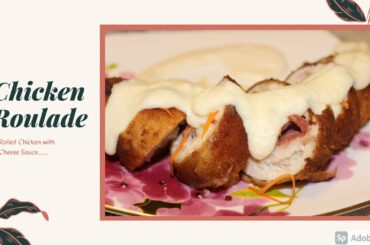 Chicken Roulade - How To Make Chicken Roulade - Dinner Date Recipe | Italian Dinner