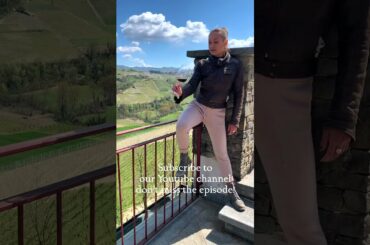 We shot a new vlog feat. Vietti winery