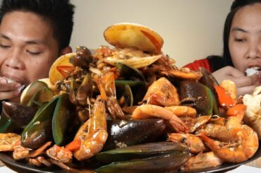 MOUTHWATERING MIXED SEAFOODS with OYSTER SAUCE | COOKING | RECIPE