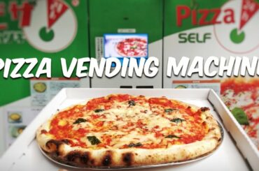 Japanese PIZZA VENDING MACHINE