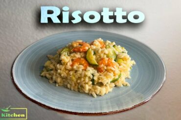 ITALIAN SHRIMP RISOTTO RECIPE | How to Make Risotto with Shrimps & Zucchini