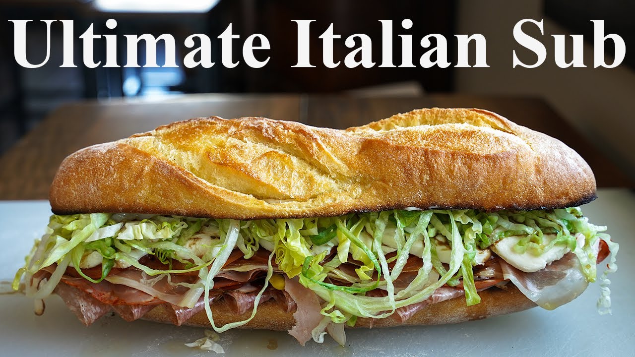 Amazing FIVE MEAT Italian Sandwich! Amazing FIVE MEAT Italian Sandwich!