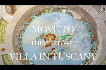 MOVE TO ITALY, LIVE & WORK IN THIS HISTORIC VILLA IN TUSCANY (Renovating a Ruin Part 6)