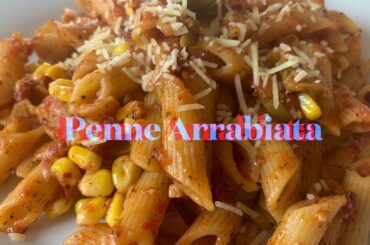Penne Arrabiata Recipe | Red Sauce Pasta Recipe | Italian Recipe | Arrabiata Pasta Recipe