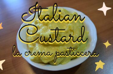 How to make Italian custard (crema pasticcera) - Italian recipe in English | THAT ITALIAN GOOD GOOD