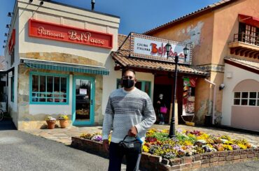 Italian Restaurant in Japan ( BEL- PAESE )by Shindo 2021-03-25.Japan