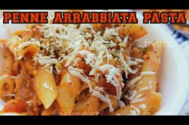 Easy Penne Arrabbiata Pasta recipe!#arrabbiata sauce#italian