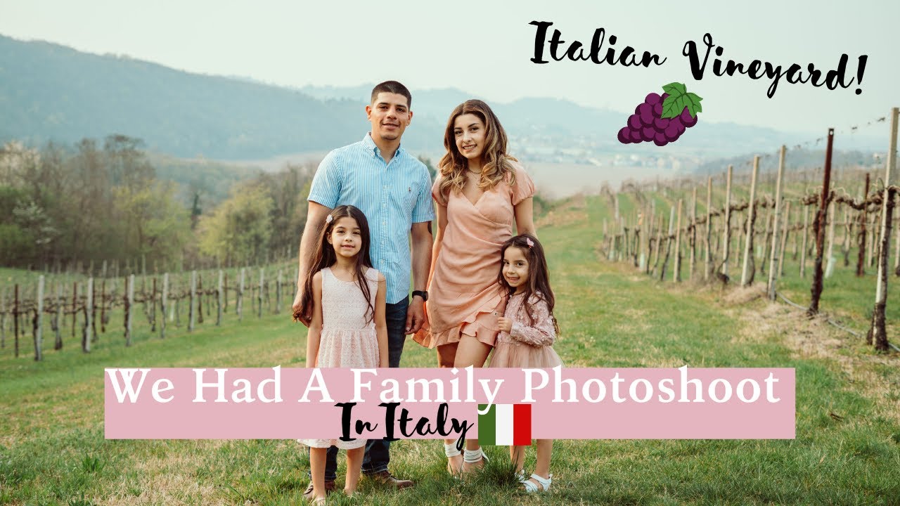 Family Photoshoot In Italian Vineyard! + Trying Paqui Chips| Vlog | Military Wife | Spring Decor Family Photoshoot In Italian Vineyard! + Trying Paqui Chips| Vlog | Military Wife | Spring Decor
