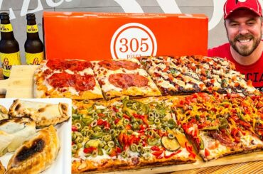Massive Miami Pizza and Empanadas Challenge!!