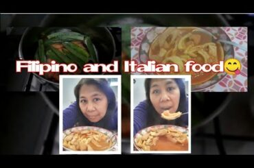 Filipino and Italian food craving | Gina Italia Vlog