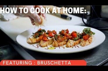 Love Italian Food?  This is How I make Bruschetta!  Appetizer from Paolo's Italian Kitchen.