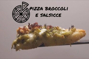 PIZZA BROCCOLETTI E SALSICCIA  - ITALIAN FOOD