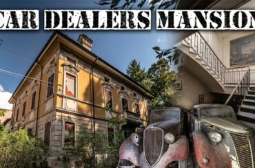 Abandoned Italian Car Dealer's Mansion (1900s CLASSIC CARS FOUND)