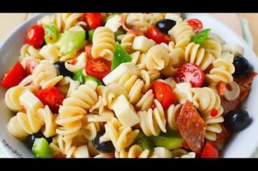 Italian Pasta Salad cooking Studio by sami