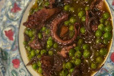 Octopus in Red Wine!