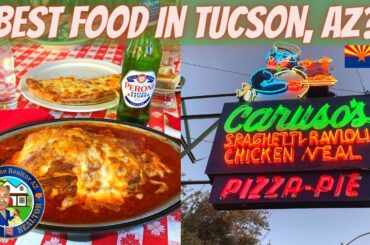 Best Food In Tucson, AZ? Caruso's Italian Restaurant!