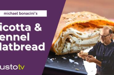 Freshly Baked Scacce Ragusane *Ricotta & Fennel Folded Flatbread* | Bonacini's Italy