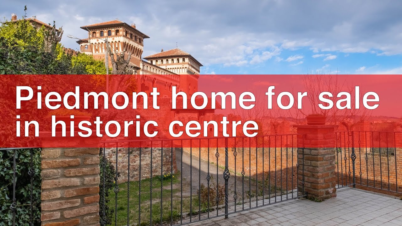 Restored house in a historic town for sale, Piedmont, Italy Restored house in a historic town for sale, Piedmont, Italy