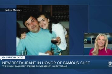 Melissa Maggiore opening "The Italian Daughter" to pay homage to her father, chef Tomaso Maggiore