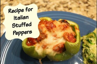 Recipe: Italian Stuffed Peppers | Cooking for Two | Quick & Easy!