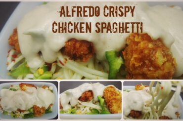 Alfredo Chicken Spaghetti Recipe | Homemade Italian Recipe | Restaurant Style