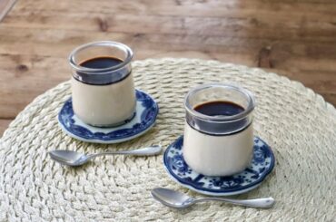 Kinako Pannacotta with Kuromitsu Sauce Recipe - Japanese Cooking 101