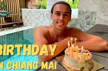 Cocktails & the BEST Italian Restaurant in CHIANG MAI [Birthday Vlog]