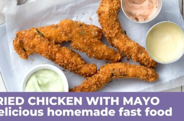 How to make a tasty FRIED CHICKEN WITH MAYO - Irresistible homemade recipe