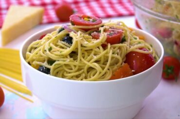How To Make Italian Spaghetti Salad | Pasta Recipes | Rosa Recipes